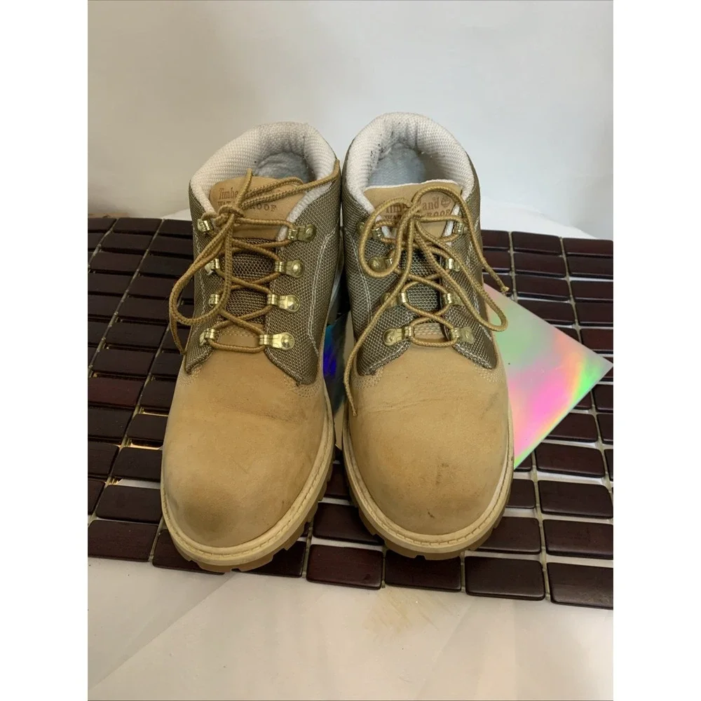 Women's Timberland Nellie Waterproof Chukka Boots Wheat‎ Nubuck Woman's 6